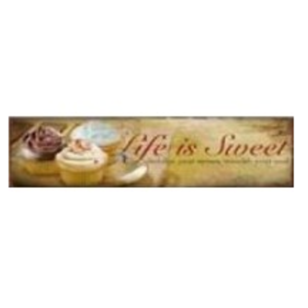 Μεταλλικός πίνακας -  Life is Sweet