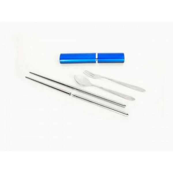 Onyx - Ανοξείδωτο κουτάλι/πηρούνι/chopsticks - Μπλε